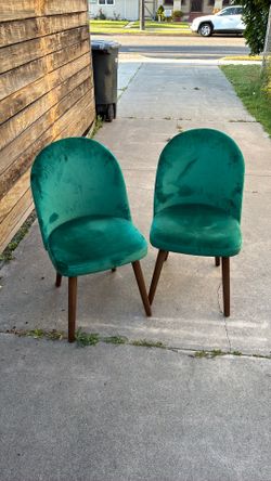 Retro Green Chairs