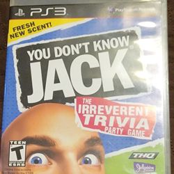 PS3 You Don't Know Jack