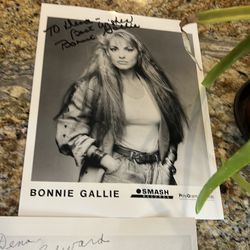 Country western vintage photos signed