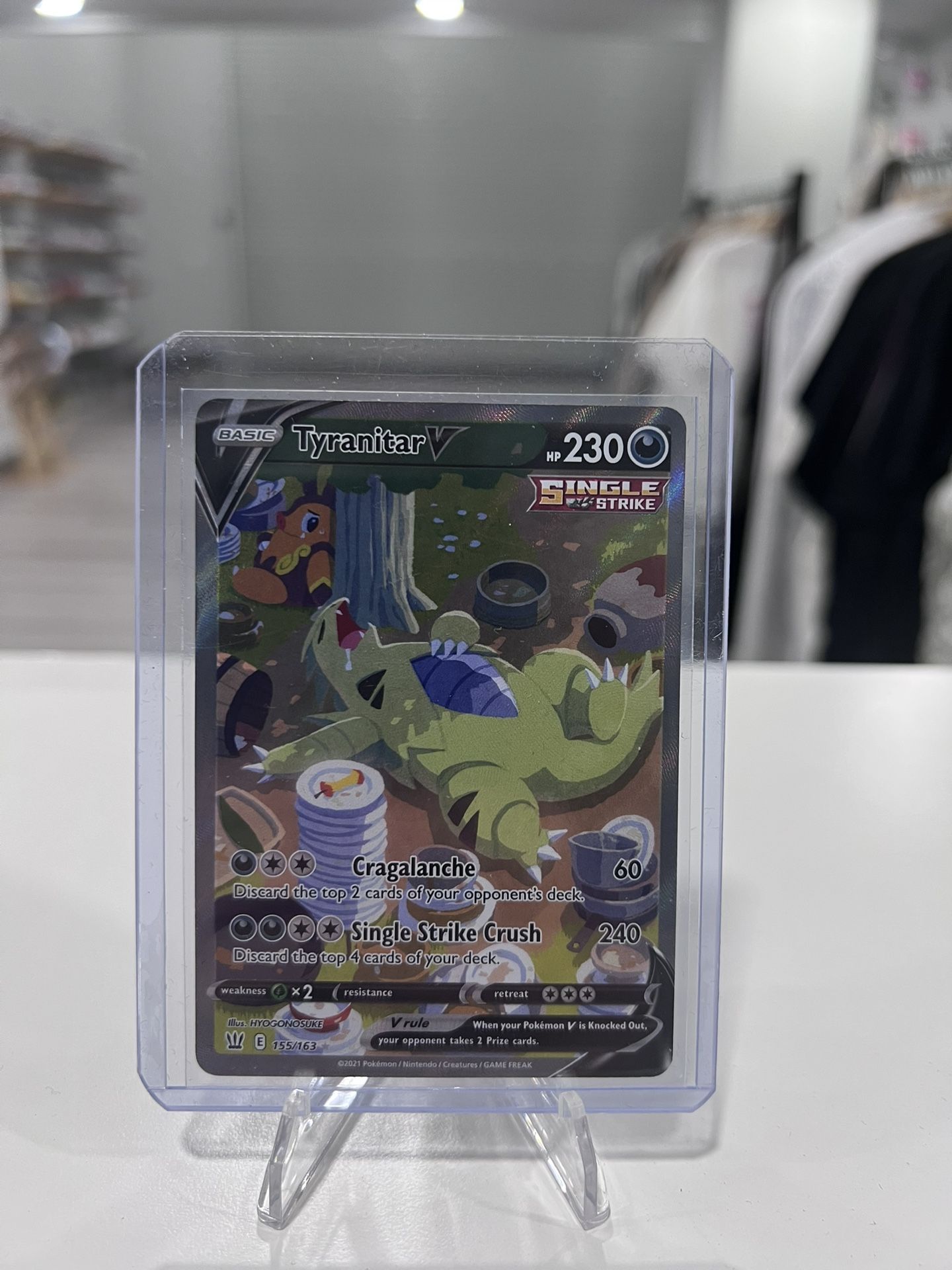 Pokemon Tyranitar V #155 Pokemon Battle Styles