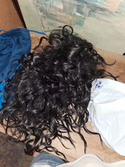 Black Curly Hair Wig
