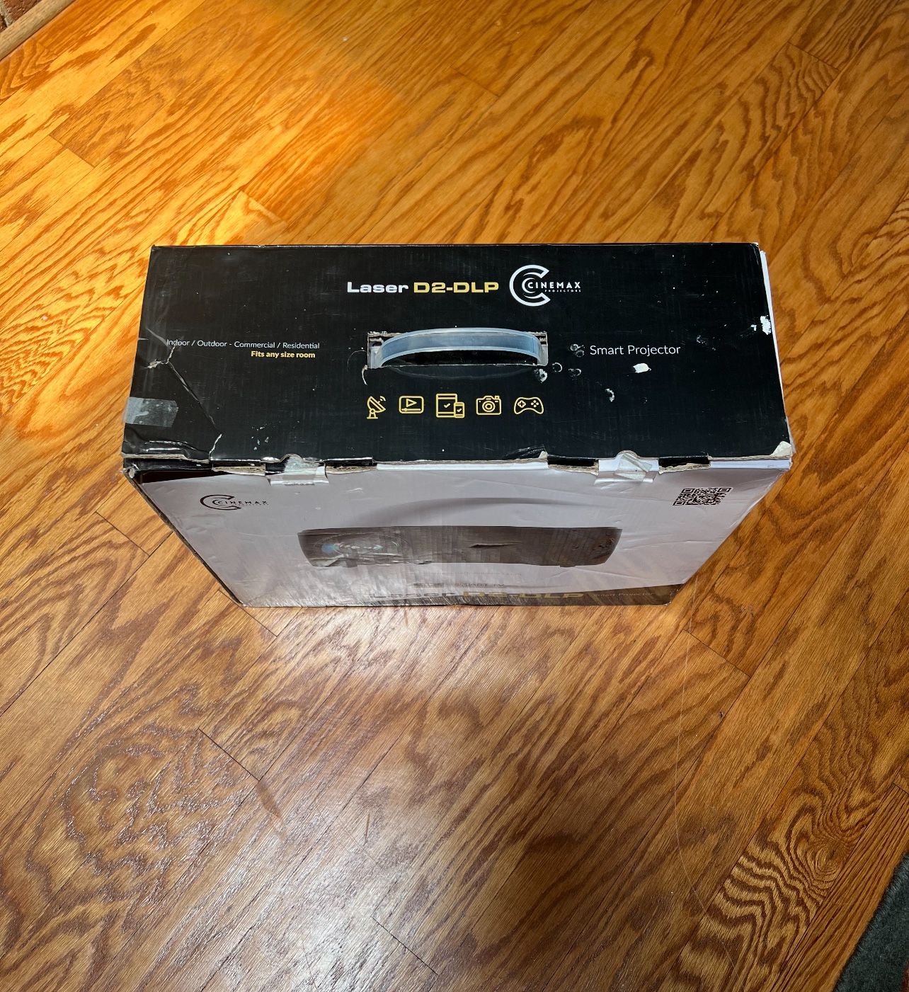 Laser D2 DLP Smart Projector