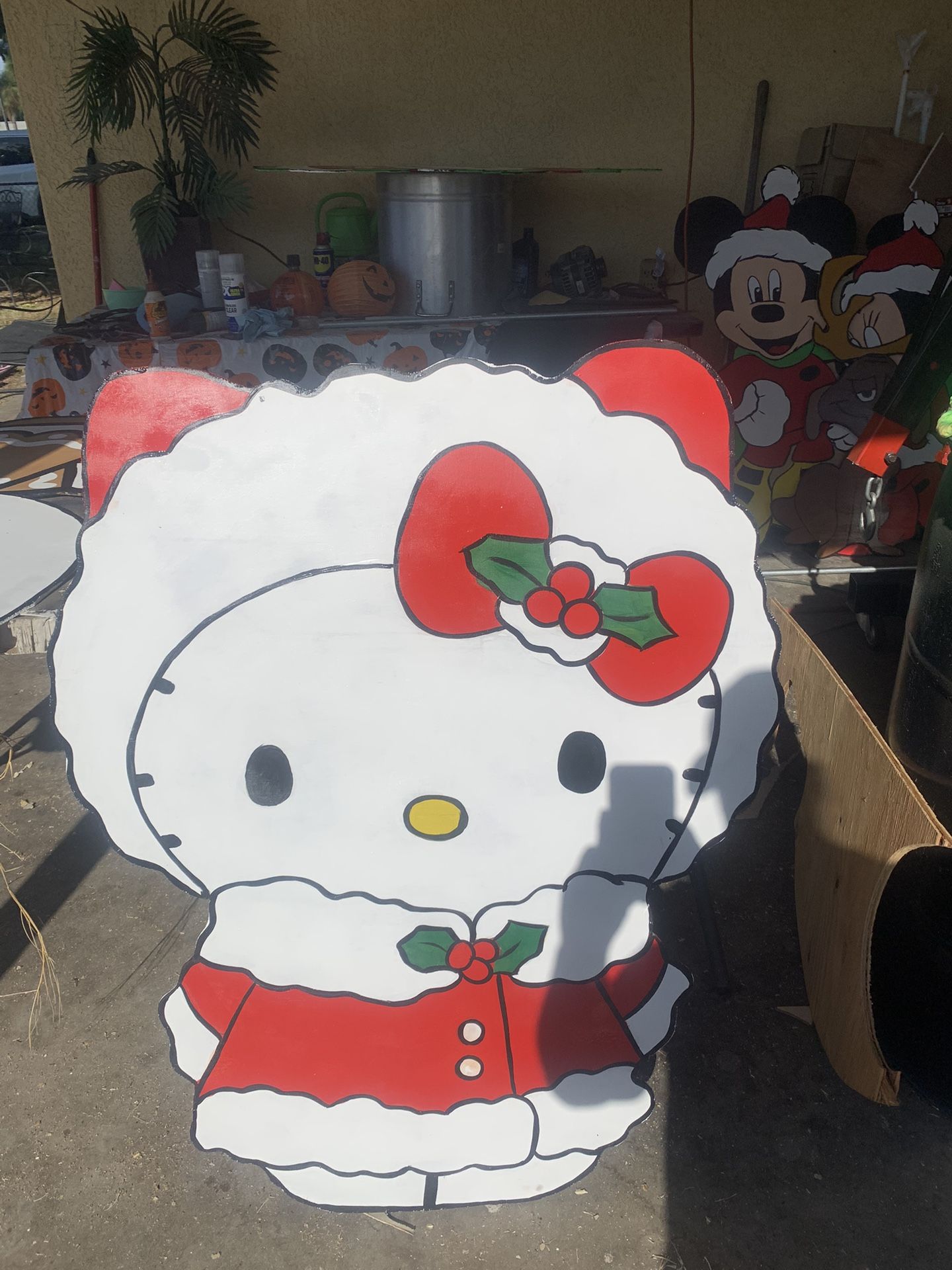 Hello Kitty Wood Cutouts