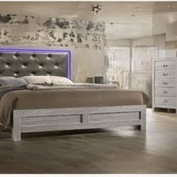 Bedroom Set 🆕 In Box No Mattress Included Sold Separately 