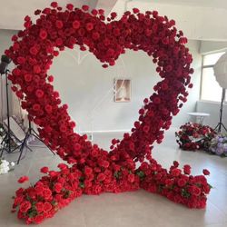 Love Flower Backdrop Stand 