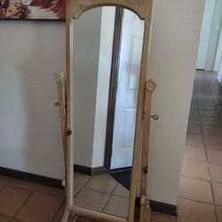 Full Length Mirror (Real Wood).