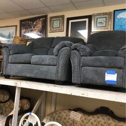 Loveseat And Chair Set