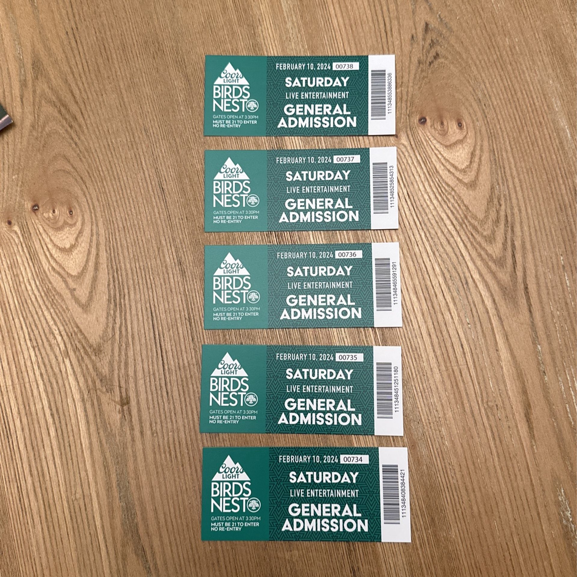 5 Kygo General Admission Tickets