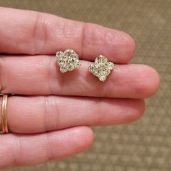 Zircon V Shaped Earrings 
