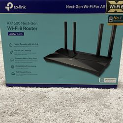 TP Link AX 1500 Router