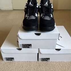 Jordan 4 White Thunder