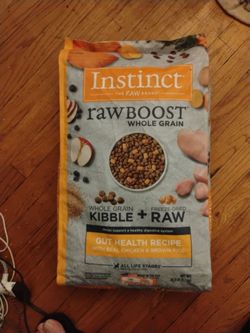 Instinct Raw Boost All Life Stages Grain-Free High-Protein Chicken Recipe Natural Dry Dog Food