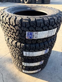 275/65r18 Bfgoodrich ko2  nuevas con 70,000 millas de garantía las 4
