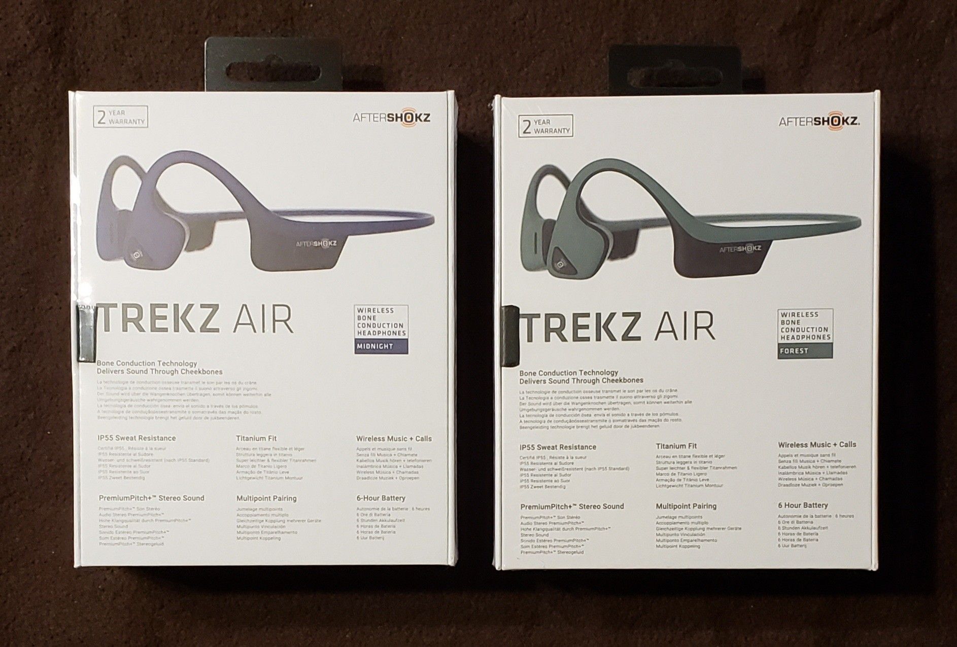 Aftershokz Trekz Air Wireless Bone Conduction Water Resistant
