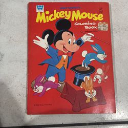 Mickey Mouse Coloring Book 