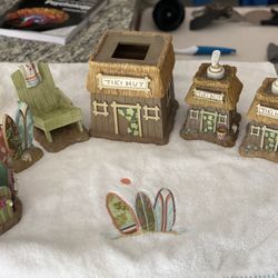 Tiki Hut / Beach Bath Accessories 