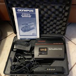 Vintage Olympus S-VHS Camcorder 