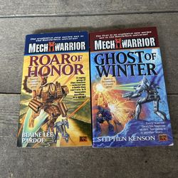 Mech Warrior Books Ghost Of Winter Roar Of Honor ROC 1999 Pardoe Kenson Paperbac