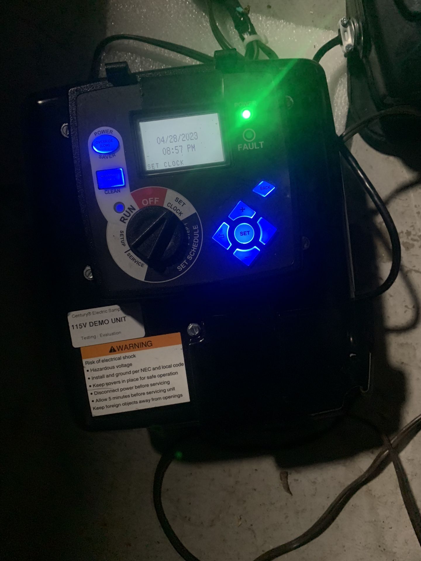 JANDY Century (contact info removed)-011 Pool Pump Motor Drive w/ Controller 2.70HP (contact info removed)-001