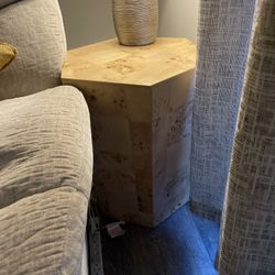 Wood End Table 
