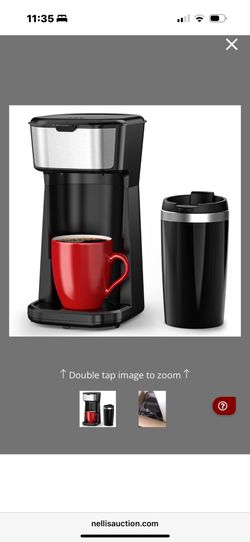Personal Single Serve Coffee Maker - Space Saver 