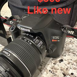 Canon T6 $300.00 Like New 