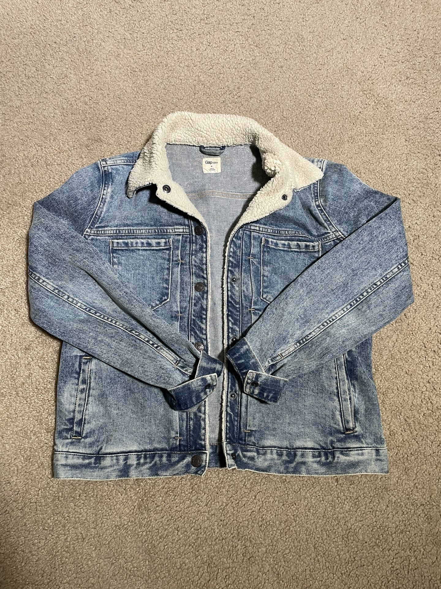 Gap Women Sherpa Denim Jacket