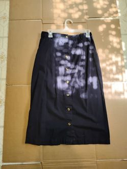 Size 12 Women's Dark Blue Southern Expressions Skirt