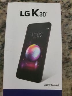 LG K30 NEW Phone  IN BOX & UNLOCKED. $120