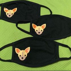 For Kids Cute Puppy Face Mask 3 For $5