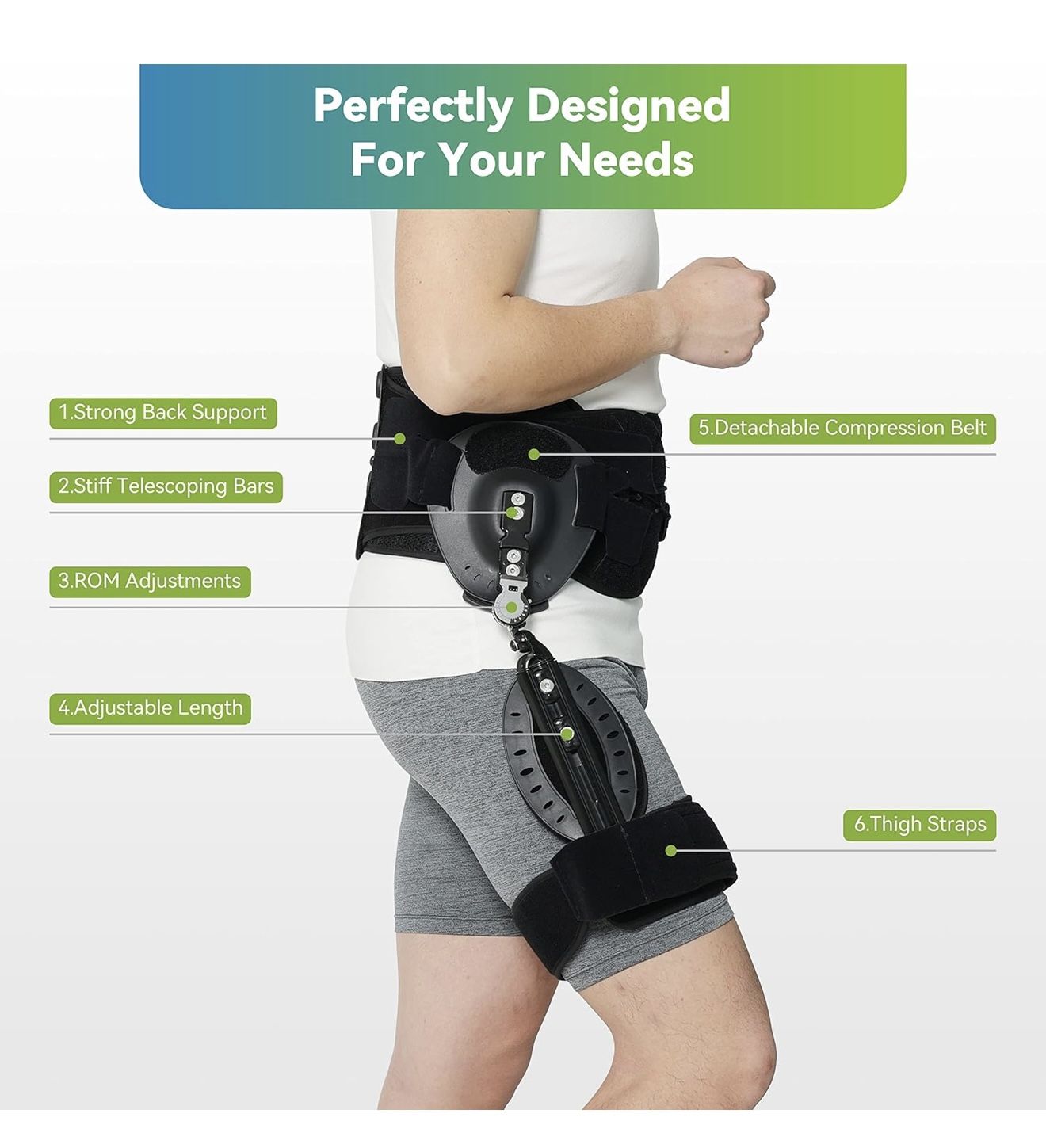 Post Op Hip Brace Stabilizer