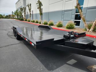New hydraulic car hauler