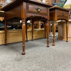 J.B van sciver end tables   26 x 20 x 23 H