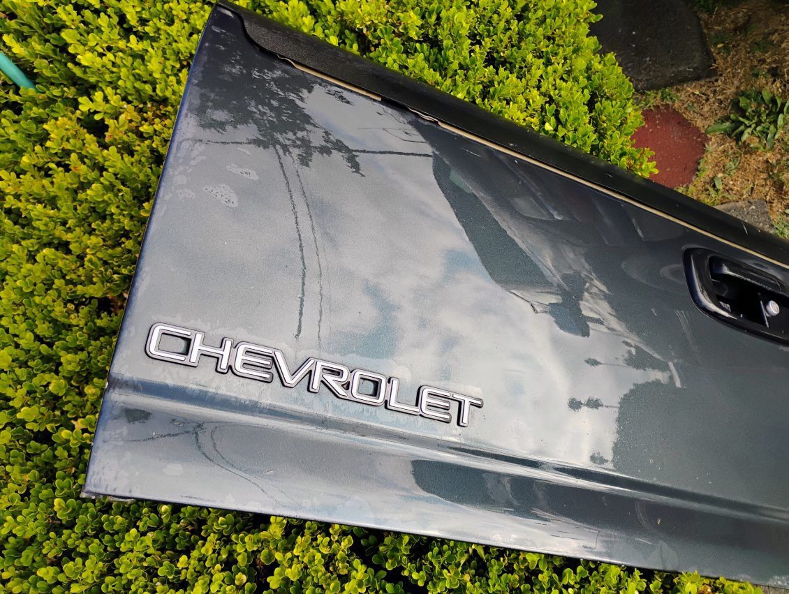 Chevy Silverado tailgate