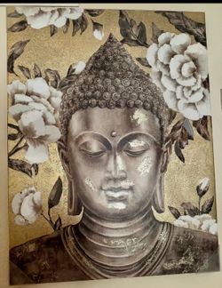 Buddha canvas painting