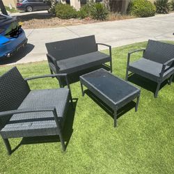 Patio/garden Set Furniture  (4pcs)