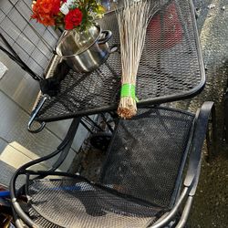 Metal Table And Chair