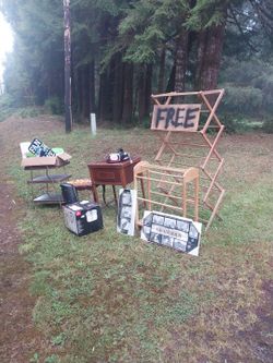 Free Stuff out at road
