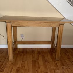 Modern Console Table/Desk- Hidden Drawer
