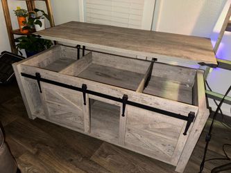 Farmhouse Coffee Table with storage