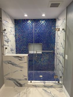 Shower glass