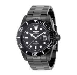 Invicta Pro Diver Black Stainless Steel Men’s Watch, 42mm