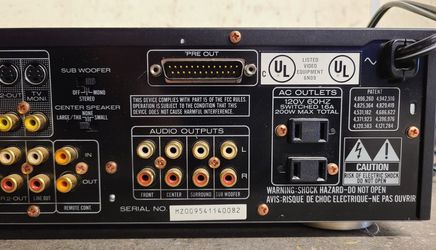 Marantz AV-600 Amplifier Thumbnail