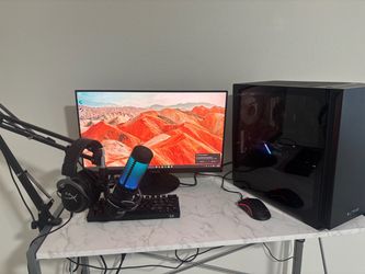 Complete Gaming PC Setup – Ryzen 5 5600X + GTX 1660 Super + 144Hz ASUS Monitor