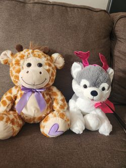 Valentine Day Animal Plushies ❤️