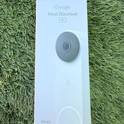 Google - Nest Doorbell (wired, 3rd gen) - Latest Model - 2k Video and Gemini - Snow