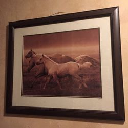 Home interiors brand horse picture