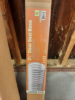 Dust Right 2 1/2 " Hose 10' Long Dust Collection Hose