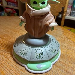 Star Wars The Mandalorian Baby Yoda Light & Sound Room Glow - See My Items 