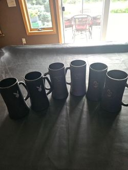 Playboy black stein glasses
